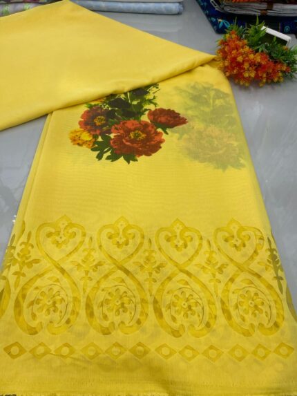 SAMPLE ORGANZA - SINGLE BORDER