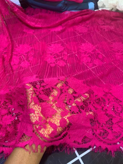 PANEL CHANTILY -pink ( MOQ 6 PANEL)