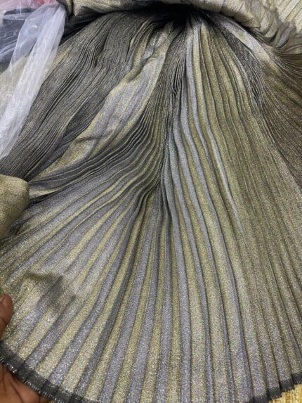 IRIDESCENT BROCADE-C.GOLD (MOQ 6YRDS)
