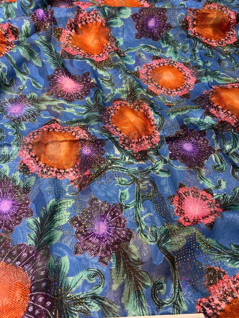 LUXURY STONE JACQUARD-  (MOQ 5YRDS)
