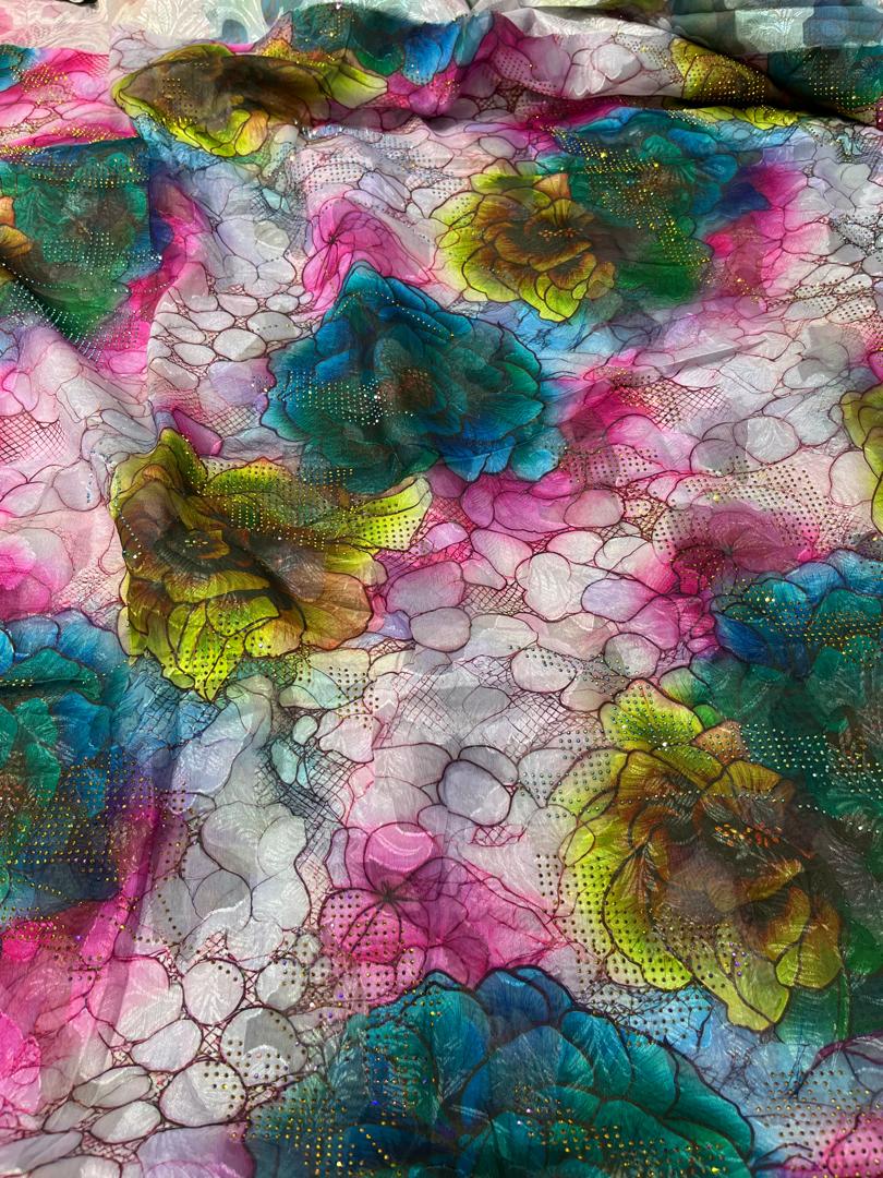 LUXURY STONE JACQUARD-  (MOQ 5YRDS)