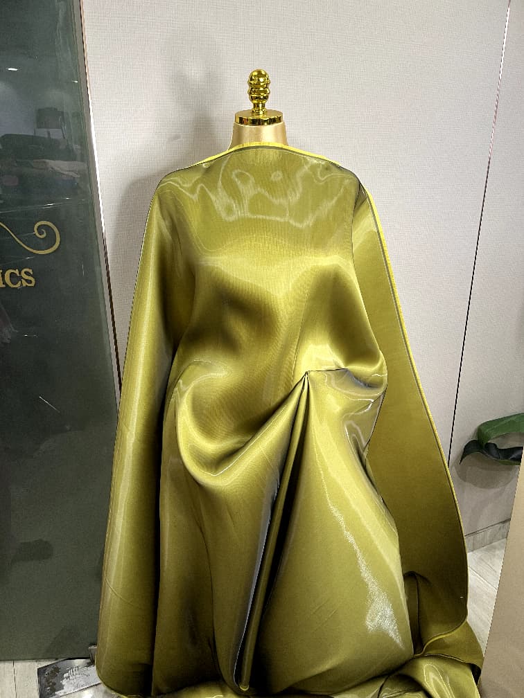 MERCURY ORGANDY-OLIVE (MOQ 4YRDS)