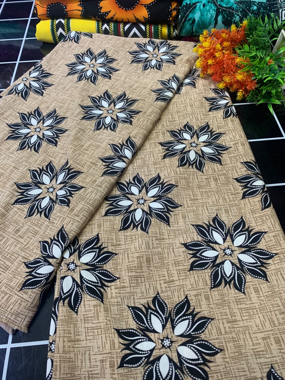 DEBBY SHIMMER CREPE - ( MOQ 6 YARDS)
