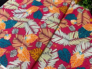 RICHIE STOCK STONE CREPE -PINK ( MOQ 6 YARDS)