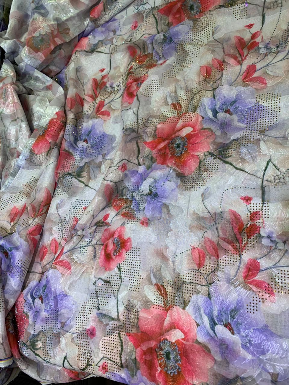 LUXURY STONE JACQUARD- (MOQ 5YRDS)