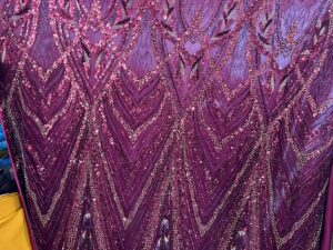 BEADED LACE-WINE (NO MOQ)