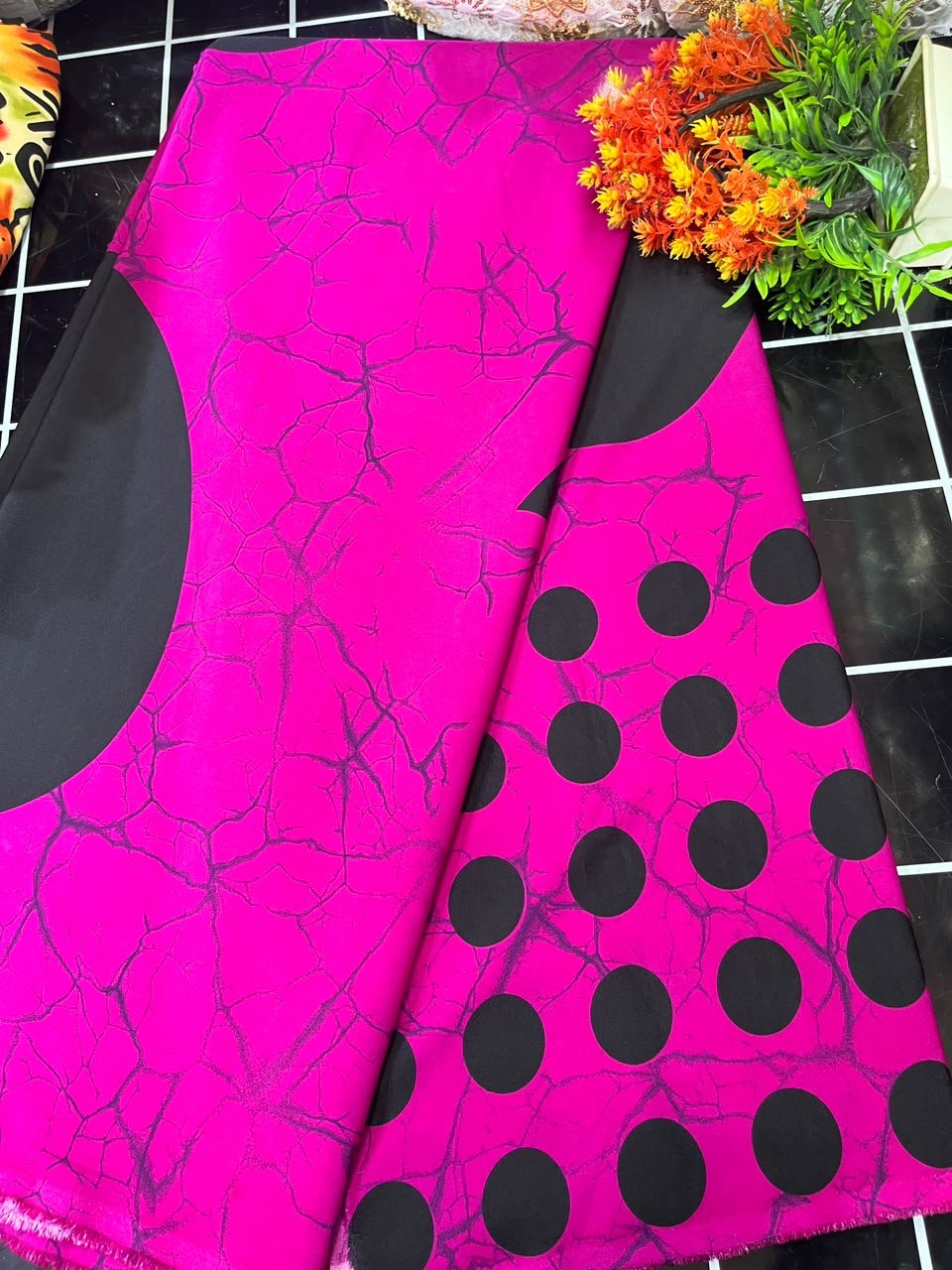 ASHABI VINTAGE CREPE PRO-PINK