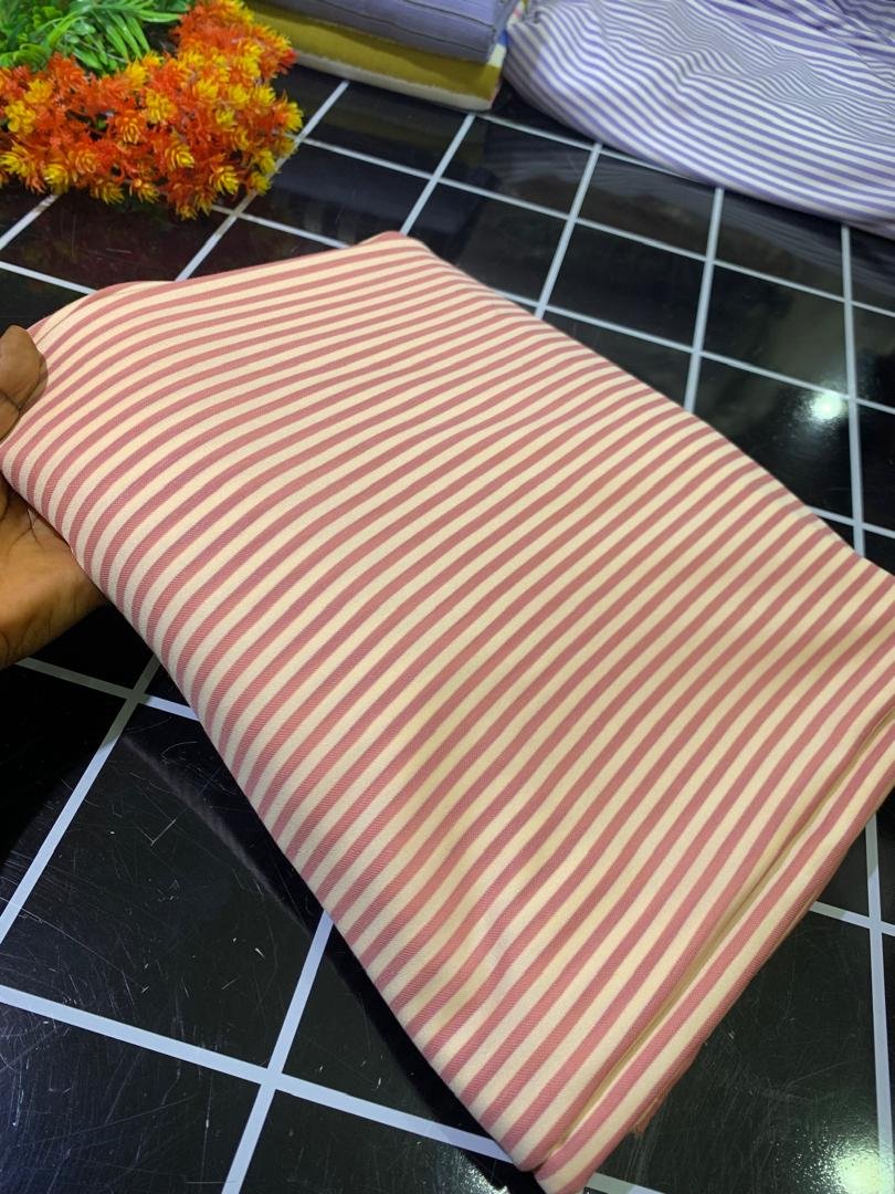 STRETCHY STRIPE-NUDE