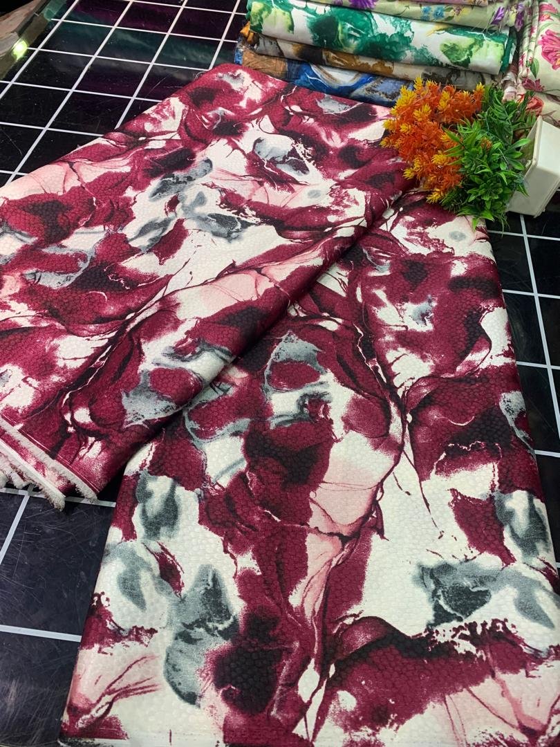 DAMASK SILK-MARRON
