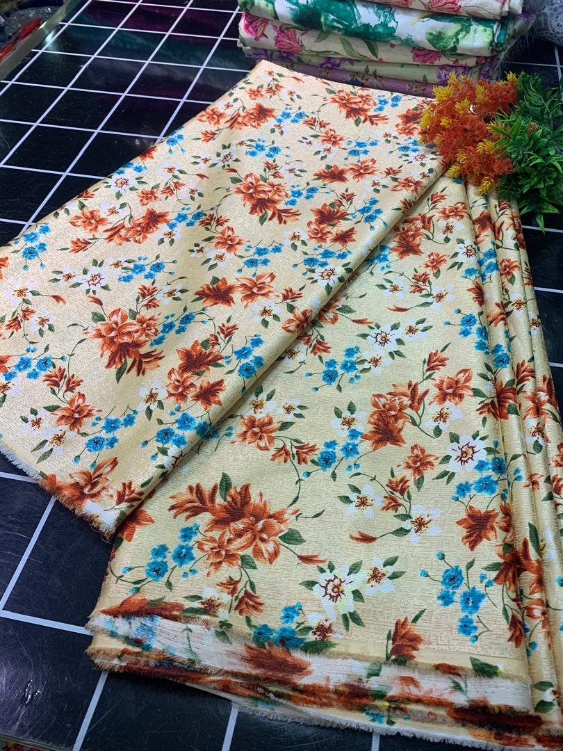 DAMASK SILK-B.ORANGE