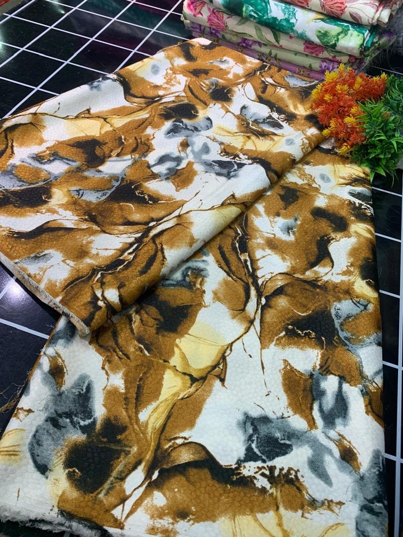 DAMASK SILK-BROWN