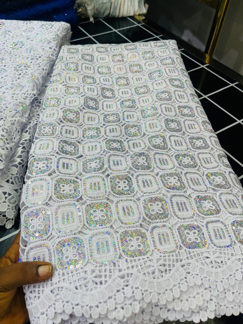 CORD LACE - WHITE