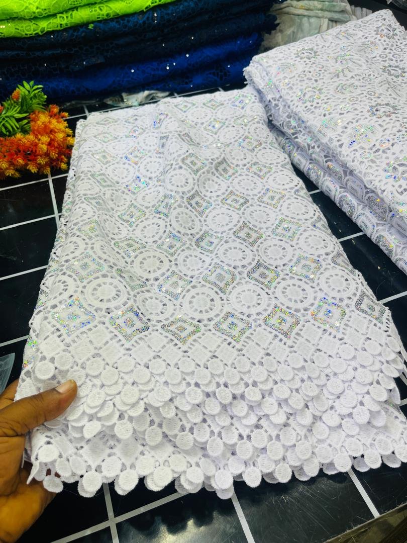 CORD LACE - WHITE