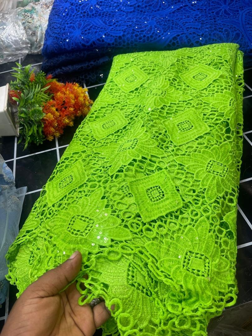 CORD LACE - LEMON
