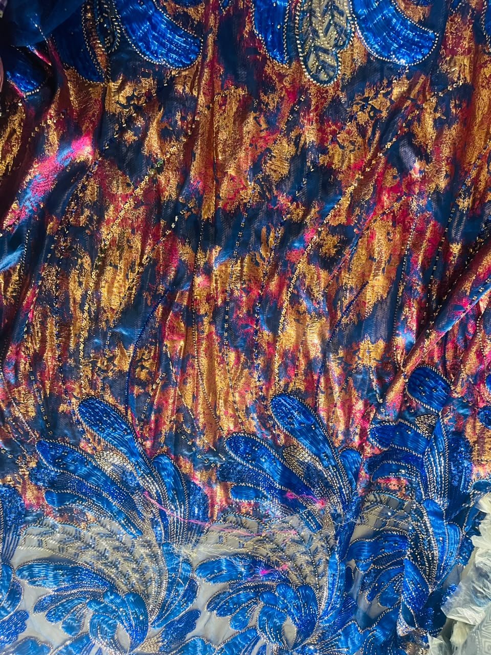 BEADED DAMASK