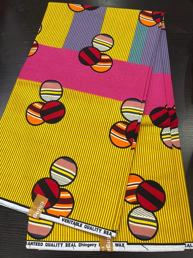 ANKARA COTTON WAX (MOQ 5 PIECES )