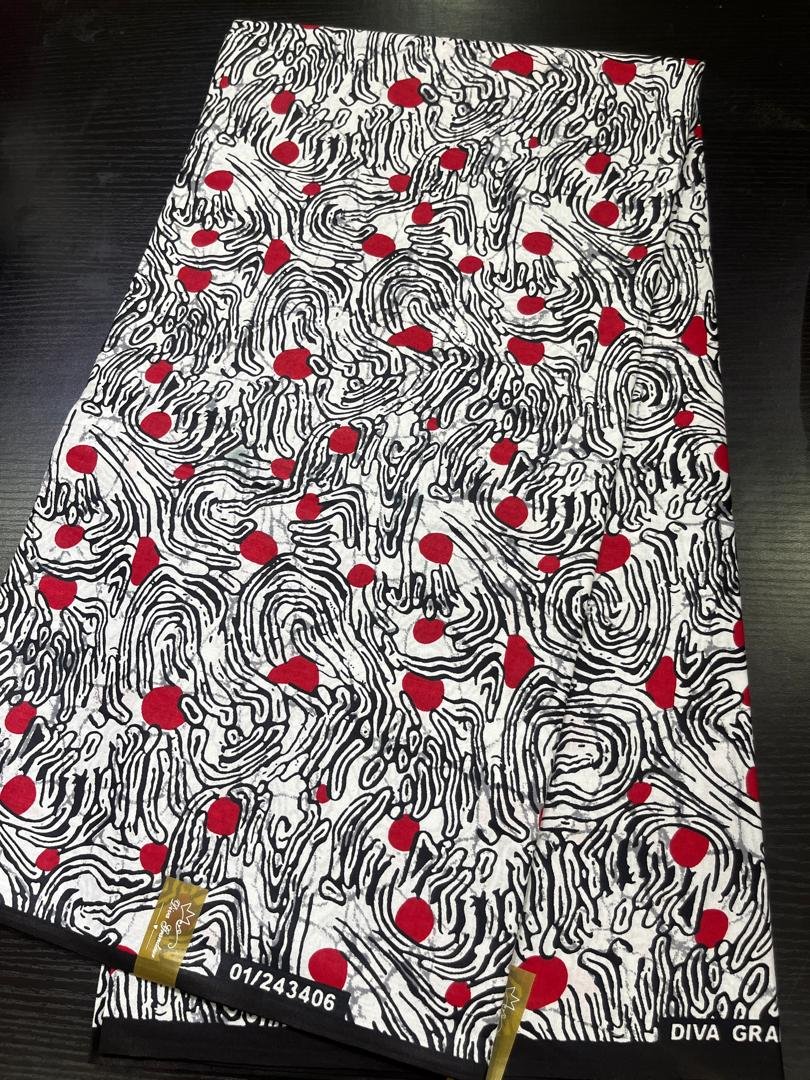 ANKARA COTTON WAX (MOQ 5 PIECES )