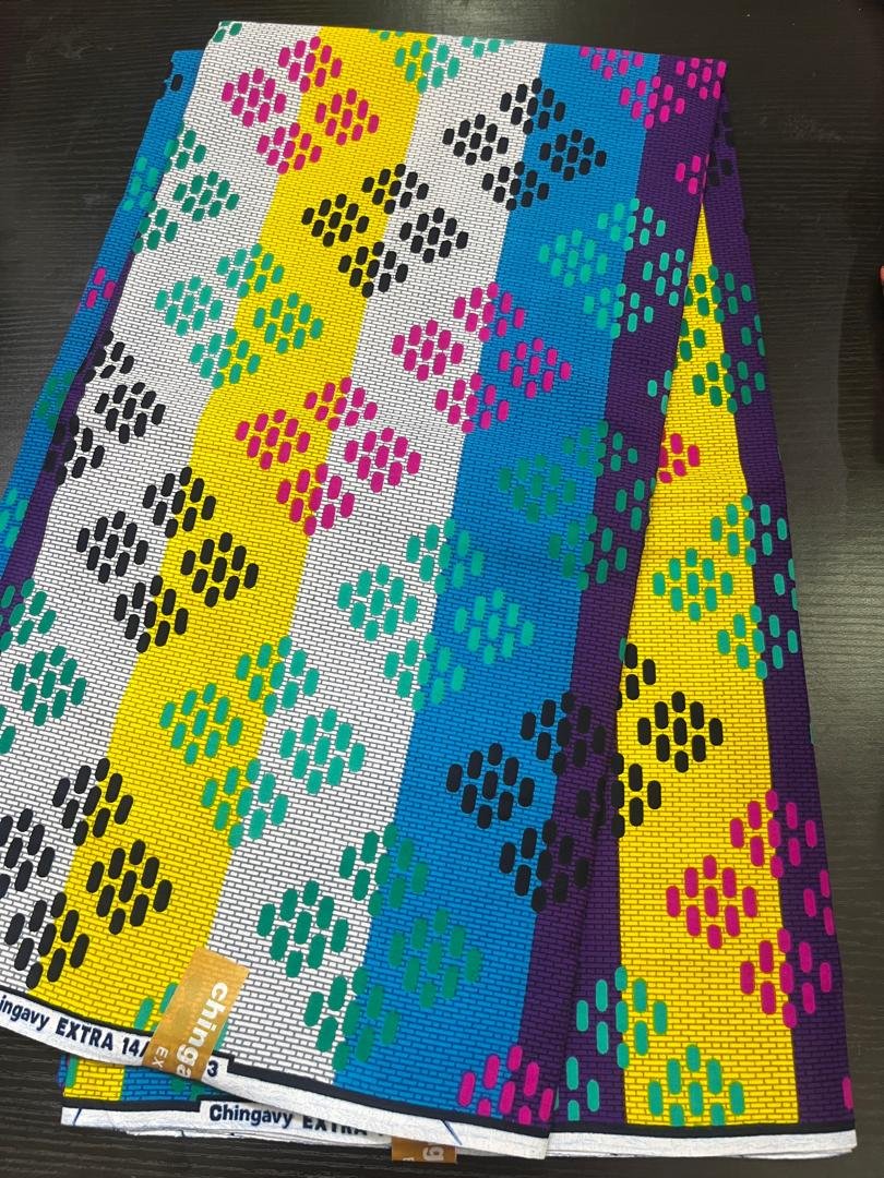ANKARA COTTON WAX (MOQ 5 PIECES )